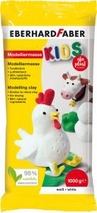 Modelinas EberhardFaber, Kids, 1kg, baltos spalvos