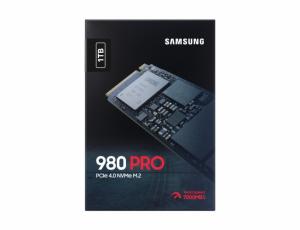 Diskas Samsung 980 PRO 1 TB SSD M.2 2280 PCI Express 4.0 x4 (NVMe), Read 7000 MB/s Write 5000 MB/s