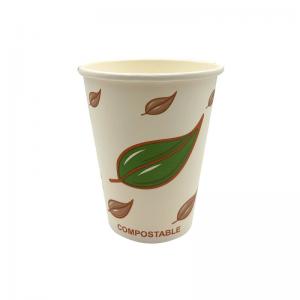 Vienkartiniai puodeliai,popieriniai, PLA,355 ml, 58x112mm, D90mm, 50 vnt.