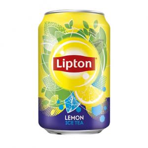 Šaltoji arbata LIPTON Lemon, 0,33 l, skardinė, D