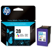 HP No.28 (C8728AE), trispalvė kasetė rašaliniams spausdintuvams, 240 psl.