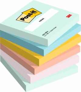 Lipnūs lapeliai 3M Post-it® Beachside 76mmx76mm 6 vnt. po100 lapelių