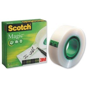 Lipni juostelė Scotch 810 Magic, 19mmx33m, nematoma, 1 pcs.
