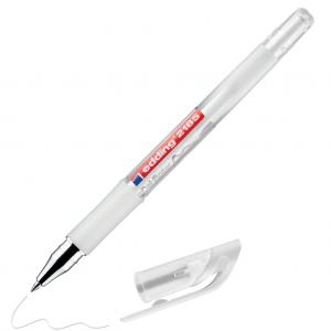 Gelinis rašiklis Edding 2185 0,7mm, baltos spalvos gelis