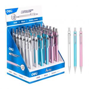 Automatinis pieštukas DELI U999 0.5 mm, įvairių spalvų