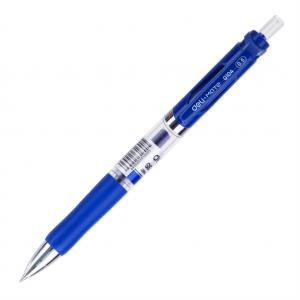 Gelinis rašiklis Deli Q10430, 0.5 mm mėlynos spalvos