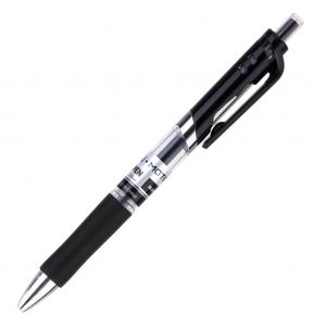 Gelinis rašiklis Deli Q10420 0,5mm, juodos spalvos