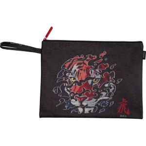 *Aplankas sąsiuviniams su užtrauktukų deVENTE. Tigras A4 33x24x1cm