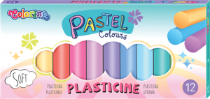 Plastilinas  Colorino Pastel 12 pastelinių spalvų