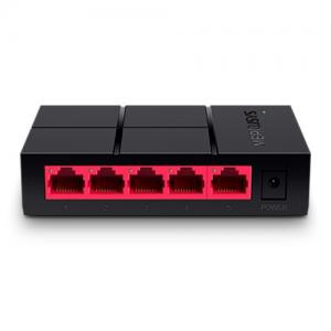 Tinklo šakotuvas Mercusys Switch MS105G Unmanaged, Desktop, Power supply type External