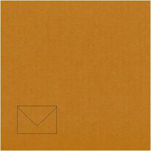 Dekoratyvinis vokas Paper Poetry C7, 110x75mm, 100g, oranžinės spalvos, 1vnt