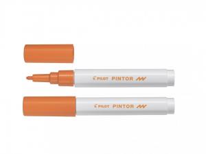 Dekoratyvinis žymeklis Pilot Pintor, 1mm, oranžinės spalvos