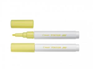 Dekoratyvinis žymeklis Pilot Pintor, 1mm, pastelinės geltonos spalvos