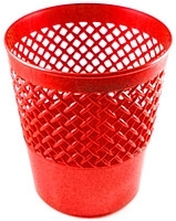 *Šiuklšlių dėžė Juniopt Ofis Klass, plastikinė, 12l,  raudonos spalvos