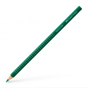 Spalvotas pieštukas Faber-Castell Grip, tamsiai žalios spalvos