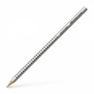 Spalvotas pieštukas Faber-Castell Grip 2001, sidabrinės spalvos (P)