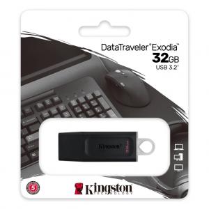 USB atmintinė Kingston DataTraveler Exodia, 32 GB, USB 3.2 Gen 1