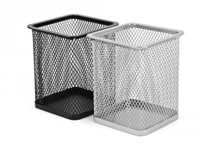 Pieštukinė Forpus, metalinė, kvadratinė, sidabro spalvos
