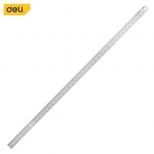 Liniuotė DELI 1m metalinė