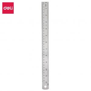 Liniuotė DELI 30cm metalinė