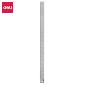 Liniuotė DELI 50cm metalinė