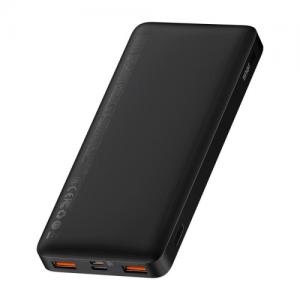 Baseus Bipow išorinė baterija su skaitmeniniu ekranu 10000mAh 20W, juoda