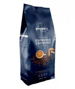 Kavos pupelės PEPPO‘S Espresso Cremoso 1 kg.