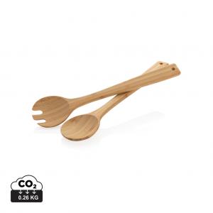 Ukiyo bamboo salad cutlery 2 pcs set