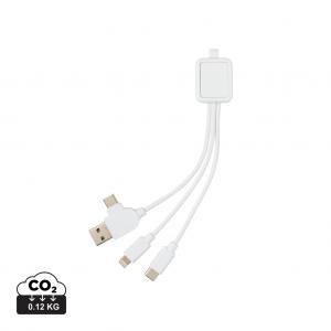 6-in-1 antimicrobial cable