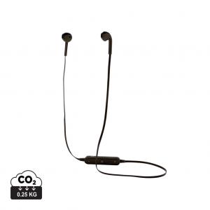 Wireless earbuds in pouch