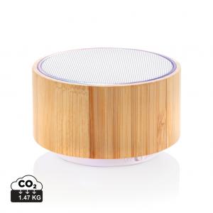 Bamboo wireless speaker