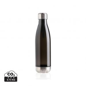 Leakproof water bottle with stainless steel lid