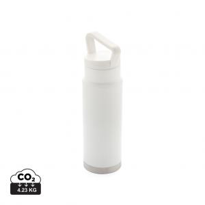 Leakproof vacuum on-the-go bottle with handle