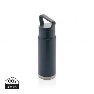 Leakproof vacuum on-the-go bottle with handle