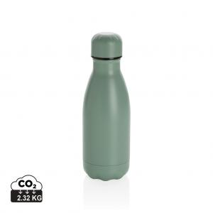 Solid colour vacuum stainless steel bottle 260ml