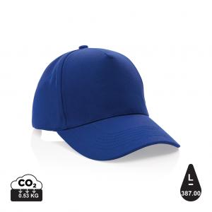 Impact 5panel 280gr Recycled cotton cap with AWARE™ tracer