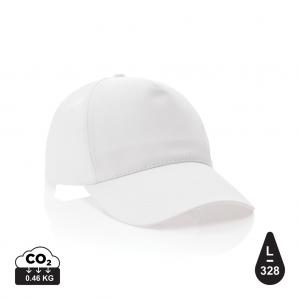 Impact 5 panel 190gr Recycled cotton cap with AWARE™ tracer