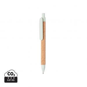 Write wheatstraw and cork pen