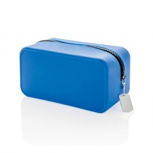 Leak proof silicone toiletry bag