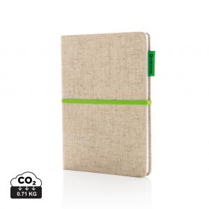 A5 jute notebook