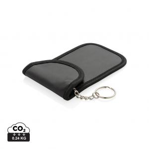 Anti theft RFID car key pouch