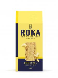 Sūrio trapučiai ROKA Emmental, 70 g