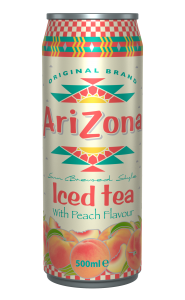 Juodosios arbatos gėrimas ARIZONA, persikų skonio, 500 ml  D