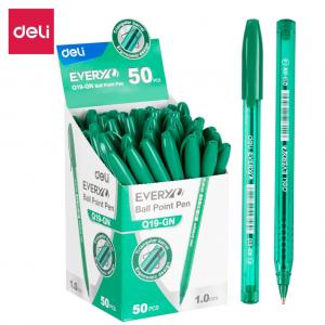Tušinukas DELI Q19, 1,0 mm, žalios spalvos