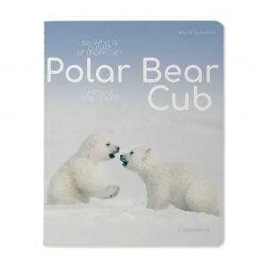 Sąsiuvinis Bruno Visconti  Polar Bear Cub 2, A5, langeliais, 48 lapų