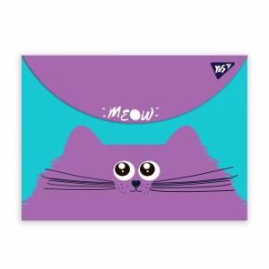 Aplankas (vokas) su spaustuku YES  A4 Kitty