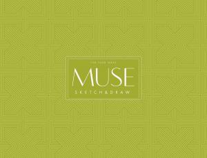 Eskizų ir piešimo popierius,MUSE, A4+, 40 lapų, 115 gsm