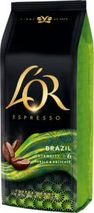 Kavos pupelės L'OR Brazil, 1kg