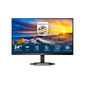 Monitorius Philips 5000 Series LED 24in 1920x1080 75Hz IPS300cd/m2 1 ms HDMI DisplayPort USB-C SPKR.