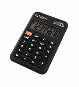 Skaičiuotuvas kišeninis CITIZEN LC-110NR